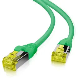 Helos Patchkabel S/FTP Cat 6a grün 5,0m