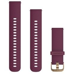 Schnellwechsel-Armbänder (20 mm) Goldenes Silikonarmband