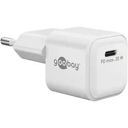 Goobay USB-CTM PD GaN Schnellladegerät Nano 20 W weiß