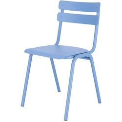 Stapelstuhl One Jan Kurtz Möbel blau, Designer Jan Kurtz, 80x45x48 cm