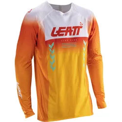 Leatt Moto 5.5 UltraWeld V26 Motocross Jersey, gelb-orange, Größe S für Männer