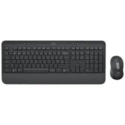 Signature MK650 for Business - Tastatur & Maus Set - Czechoslovakian - Grau