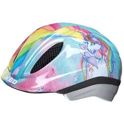 Bike Fashion Fahrradhelm Bike Fashion Kinderhelm Einhorn Paradies Integriertes Insektenschutzne