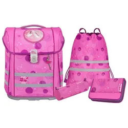McNeill Schulranzen Perfecto (5-tlg), Polyester rosa