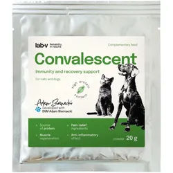 Lab-v Convalescent – Regeneration und Unterstützung des Immunsystems für Hunde und Katzen 20 g