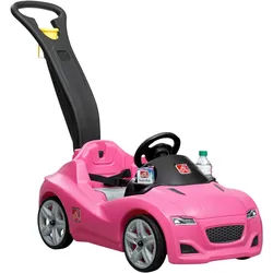 Kinderauto , Rosa , Kunststoff , 50.2x90.8x121 cm , unisex , EN 71, Ce , Spielzeug, Kinderfahrzeuge