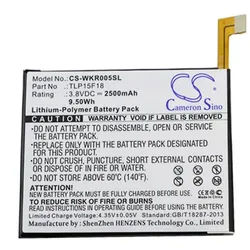 Akku passend für Wiko Rainbow UP, Rainbow UP 4G Dual Sim LTE Akku TLP15F18