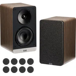 ELAC Debut ConneX B41 Aktivlautsprecher Walnut Oehlbach Set