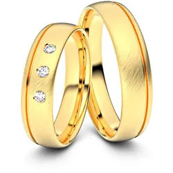 Trauringe Singen 333er Gelbgold - 4487