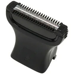 Philips Ersatzscherkopf Messerkopf 422203632461 Aufsatz Körper, für Multigroom series 7000 Haarschneider schwarz