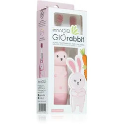 innoGIO GIORabbit Sonic Toothbrush Zahnbürste mit Schalltechnologie für Kinder Pink 1 St.