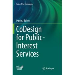 Codesign For Public-Interest Services - Daniela Selloni Kartoniert (TB)