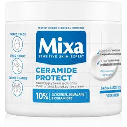 Mixa Ceramide Protect regenerierende Creme für den Körper für empfindliche Oberhaut 400 ml