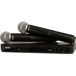Shure BLX288/SM58 Combo S8 Dual Funksystem
