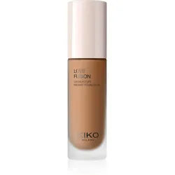 KIKO Milano Love Fusion 24H Moisture Radiant Foundation Langanhaltende cremige Foundation mit feuchtigkeitsspendender Wirkung Farbton 8 Warm Olive 30 ml