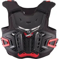 Leatt 4.5 Pro Kinder Motocross Brustprotektor, schwarz-rot, Größe L XL