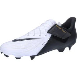 Nike Herren Fussballschuhe PHANTOM GX II Academy EASYON FGMG FD6724-100 44 - White/Blck-Mtlc Gold Coin - 44