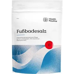Health Routine Fußbadesalz / Zur Pflege & Hygiene, auch bei Fußpilz und Nagelpilz 3 St