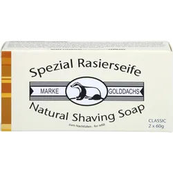Rasierseife Classic 2er Pack Golddachs 2X60 g