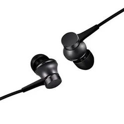 Xiaomi ZBW4354TY In-Ear-Kopfhörer (In-Ear, 3,5 mm Klinke, Aluminiumgehäuse, Mikrofon, Flachkabel) schwarz