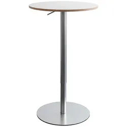 Stehtisch Brio Lapalma weiß, Designer Romano Marcato, 72-102x0x0 cm