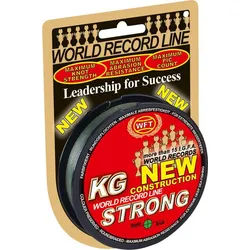 WFT Angelschnur WFT KG STRONG Schnur 150m 0,12mm 15kg, (150-St) grün