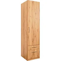 priess Drehtürenschrank Lindau braun 48 cm x 193 cm x 54 cm