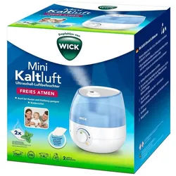 WICK Luftbefeuchter WUL525E - Kaltluftbefeuchter - weiß/blau blau