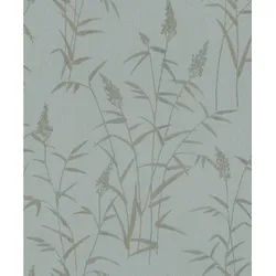 Rasch Vliestapete Vliestapete 312942 Blau-Taubenblau Muster & Motive 10,05 m x 0,53 m blau
