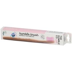 The Humble Co. Humble Brush® Bambuszahnbürste Kind Soft Pink