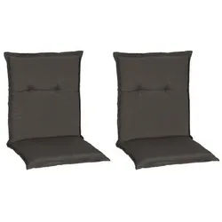 Xxxl Sesselauflage , Dunkelgrau , Textil , Uni , Füllung: Schaumstoff, Fleece , 46x8x98 cm , bügelfrei, formstabil, für den Außenbereich geeignet, wetterfest, mittels Bändern zu befestigen, mittels Gurtband zu befestigen , Gartenmöbel, Gartenpolster & Auflagen, Sesselauflagen
