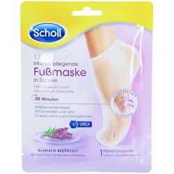 Scholl Expertcare Intensiv nährende Fußmaske Lavendel