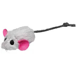 TRIXIE Set Mäuse mit Katzenminze-Kern,Plüsch,Katzenminze, 5 cm, 6 Stück