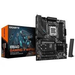 B840 GAMING X WIFI6E Mainboard - AMD B840 - AMD AM5 socket - DDR5 RAM - ATX