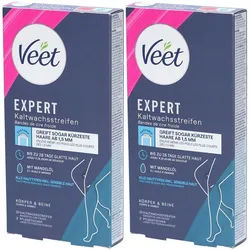 Veet Expert Kaltwachsstreifen Körper und Beine