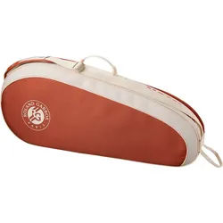 Wilson Tennis-Racketbag Roland Garros Team (Schlägertasche, 1 Hauptfach) 2025 cream/claybraun 3er