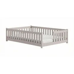 Kids Collective Bodenbett 140x200 cm in Kaschmir , Holz , 140x200 cm , Babymöbel & Kindermöbel, Kinderzimmer & Jugendzimmer, Kinderbetten