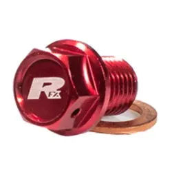 RFX Magnetische Ablasskappe Pro (Rot) [M8 x 25mm x 1.25] - Honda CRF250/CRF250X