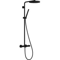 hansgrohe Brause-Set Pulsify S Puro m Thermostat, 2 Verbaucher, 8 l/m., matt-sw