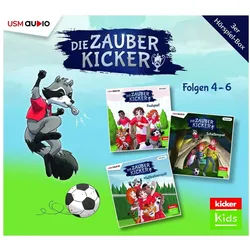 United Soft Media Hörspiel Die Zauberkicker Hörbox Folgen 4-6 (3 Audio CDs)