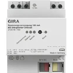 Gira Spannungsversorgung 160mA Drossel KNX REG 212000