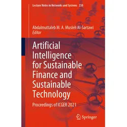 Artificial Intelligence For Sustainable Finance And Sustainable Technology, Kartoniert (TB)