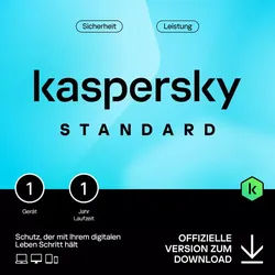 Kaspersky Standard ; 1 Gerät 1 Jahr