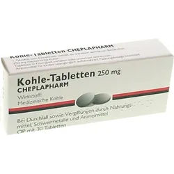 Kohle 250mg 30 St Tabletten