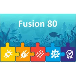 eco+ LED Beleuchtung für Aquatlantis Fusion 80 Aquarium | Komplett-Set