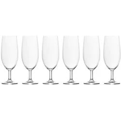 Leonardo Gläserset , Klar , Glas , 6-teilig , 360 ml , 15.2 cm , Gläser, Gläsersets