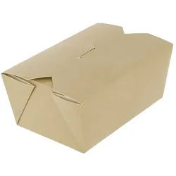 MONOUSO - SnackBox Amerikanische Kraft 13x8,5x6cm 700ml (45 Stück)