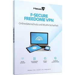 F-Secure Freedome VPN, 3 Geräte - 1 Jahr, Download