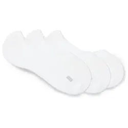 BOSS Füßlinge 3P SL Uni CC (3-Paar) unsichtbar im Schuh weiß 45-46
