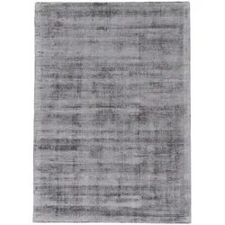Teppich CARPETFINE "Ava Viskoseteppich", grau (hellgrau), B:200cm H:13mm L:250cm, Viskose, Teppiche, Teppich, Seidenoptik, leichter Glanz, auch als Läufer erhältlich